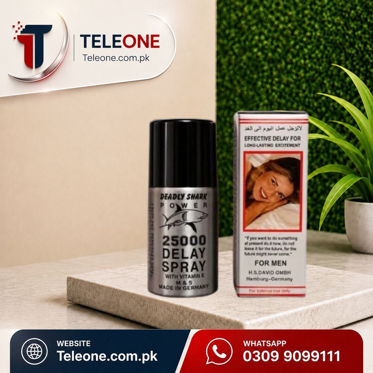 Deadly Shark 25000 Delay Spray In Pakistan