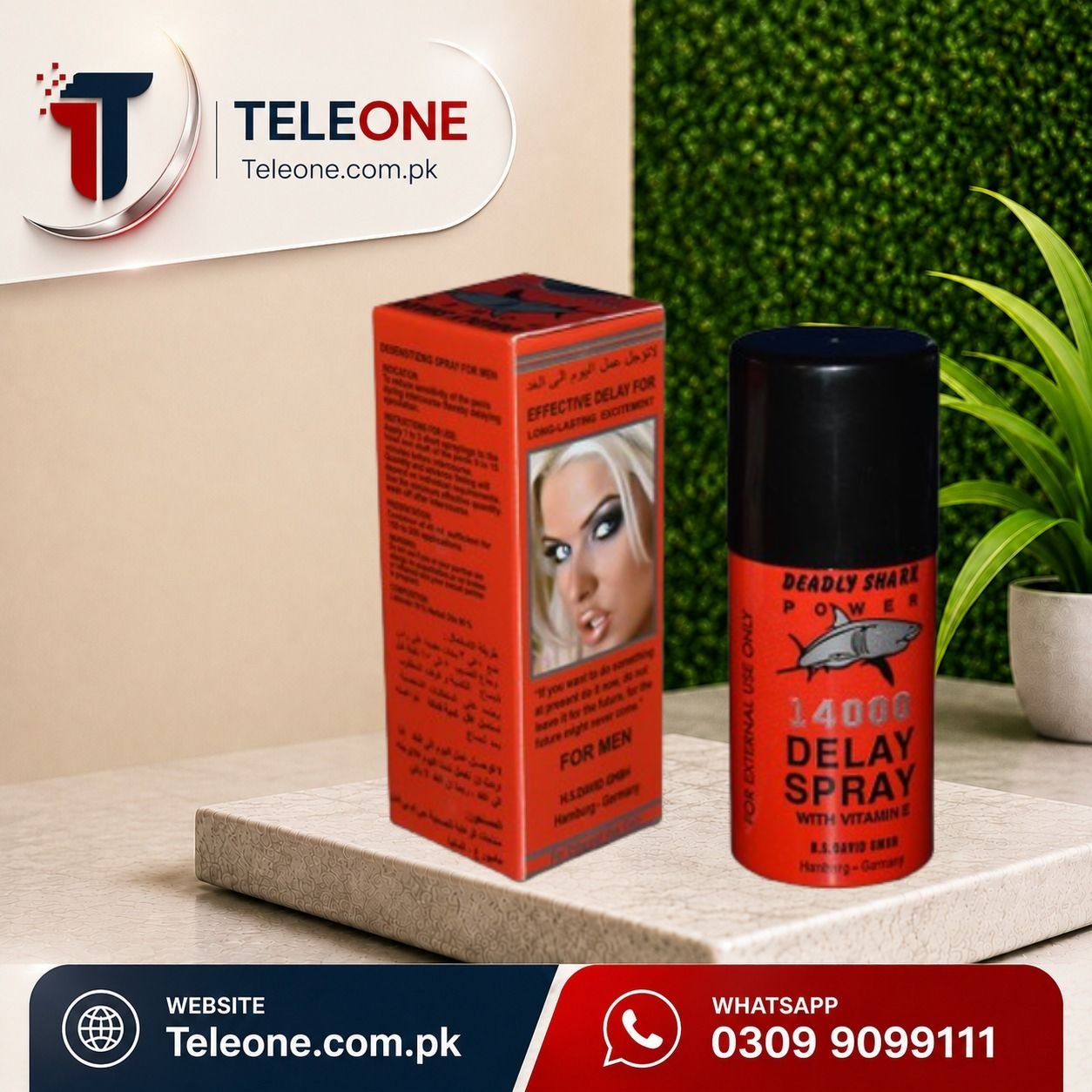 Deadly Shark Power 14000 Delay Spray In Pakistan