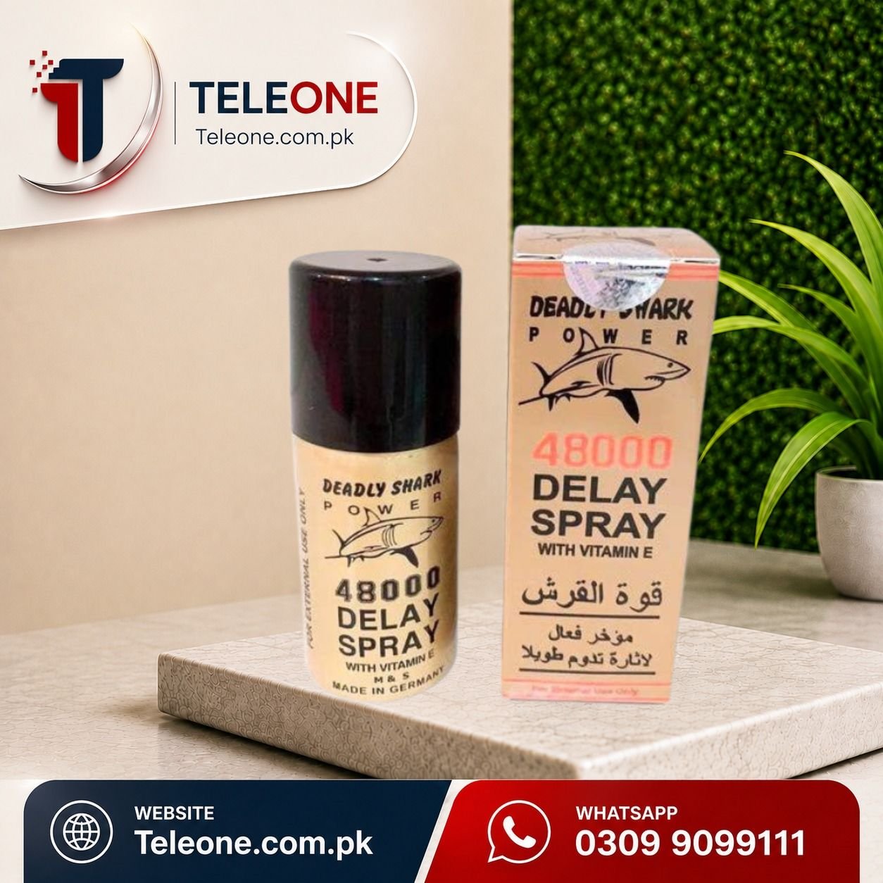 Deadly Shark Power 48000 Delay Spray In Pakistan