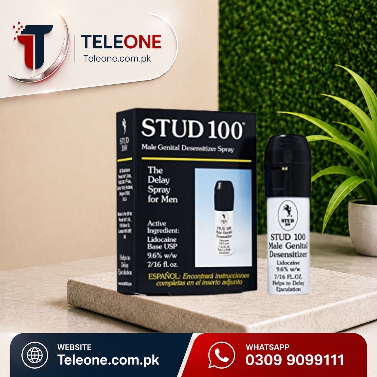 Stud 100 Delay Spray For Men In Pakistan