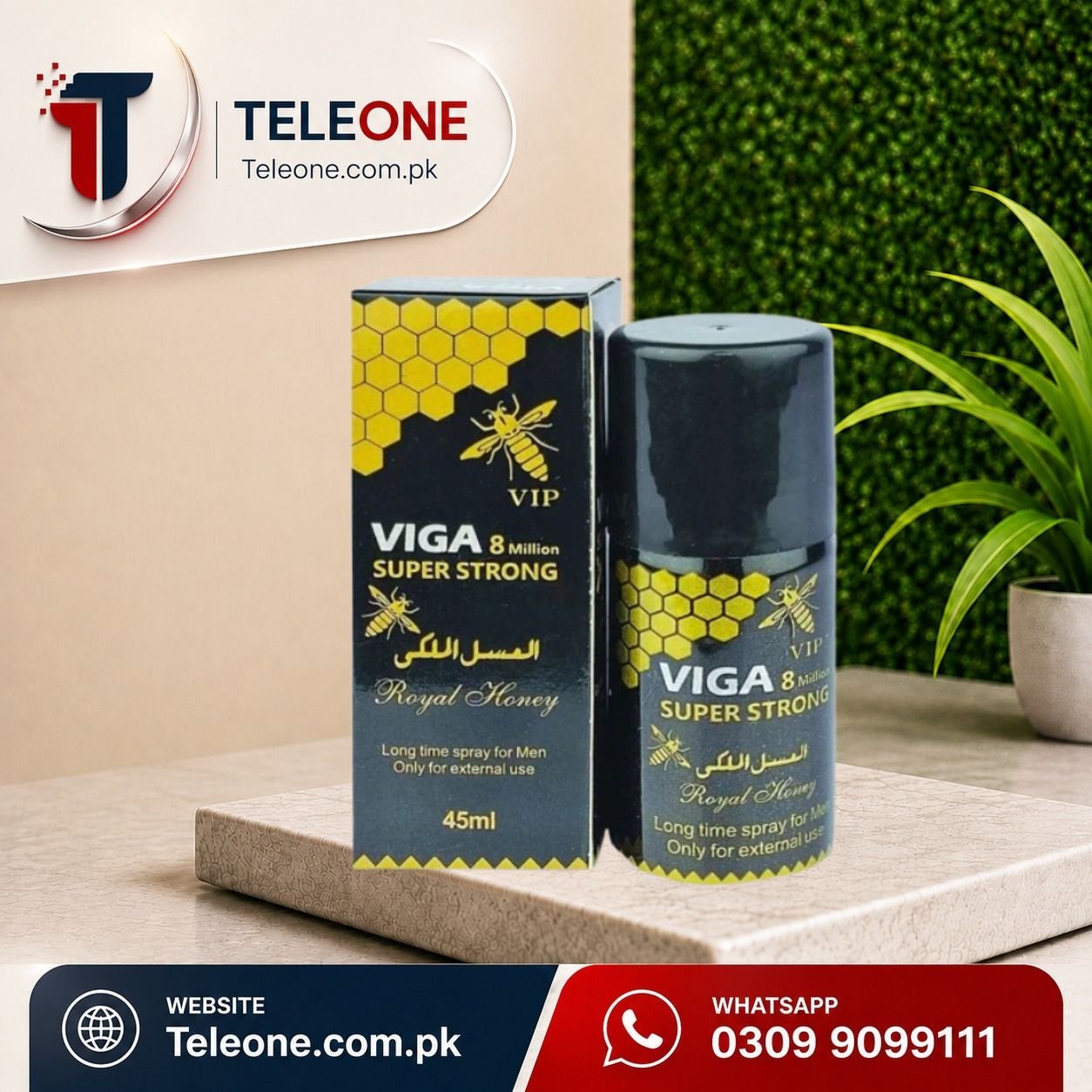 VIP Viga Spray 8 Million Super Strong With Royal Honey In Pakistan