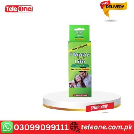 Happy Life Dotted 3's Condoms In Pakistan