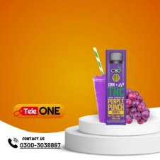 CBDfx Delta-9 THC + CBD Vape: Purple Punch (Indica) In Pakistan
